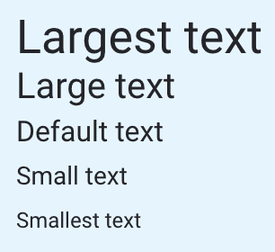 OnlyFans text size options